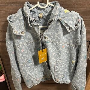 Stylish Blue Jacket size S